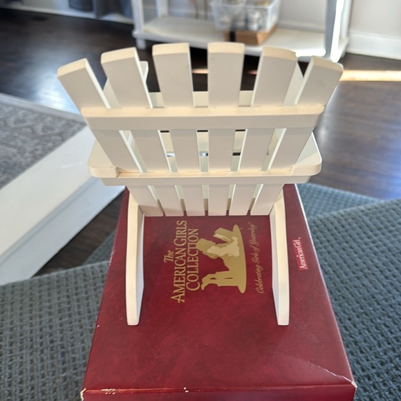 American Girl Doll Adirondack Chair With Box Cannot Be Bundled - Picture 3 of 4